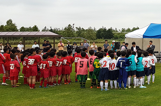 第一回丸紅新電力杯 少年サッカー大会